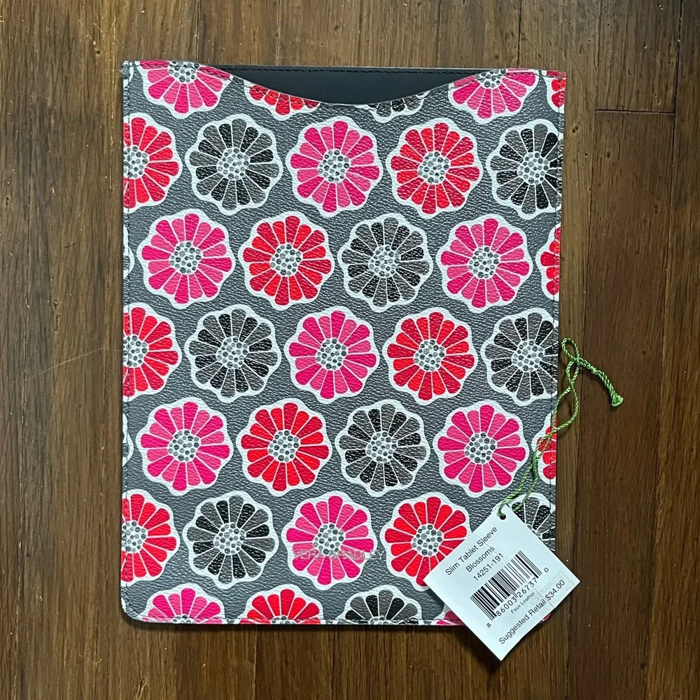 NWT Vera Bradley Floral iPad Sleeve
